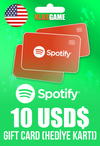 Spotify Gift Card - 10 Usd